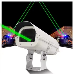 10W открито водоустойчива RGB лазерна светлина подвижна въртяща се забележителен покрив Железопътна линия Лазерна светлина Проектор